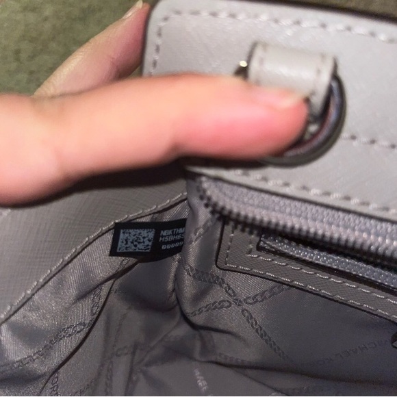 Michael Kors Studded Selma in Pearl Grey - Picture 3 of 14